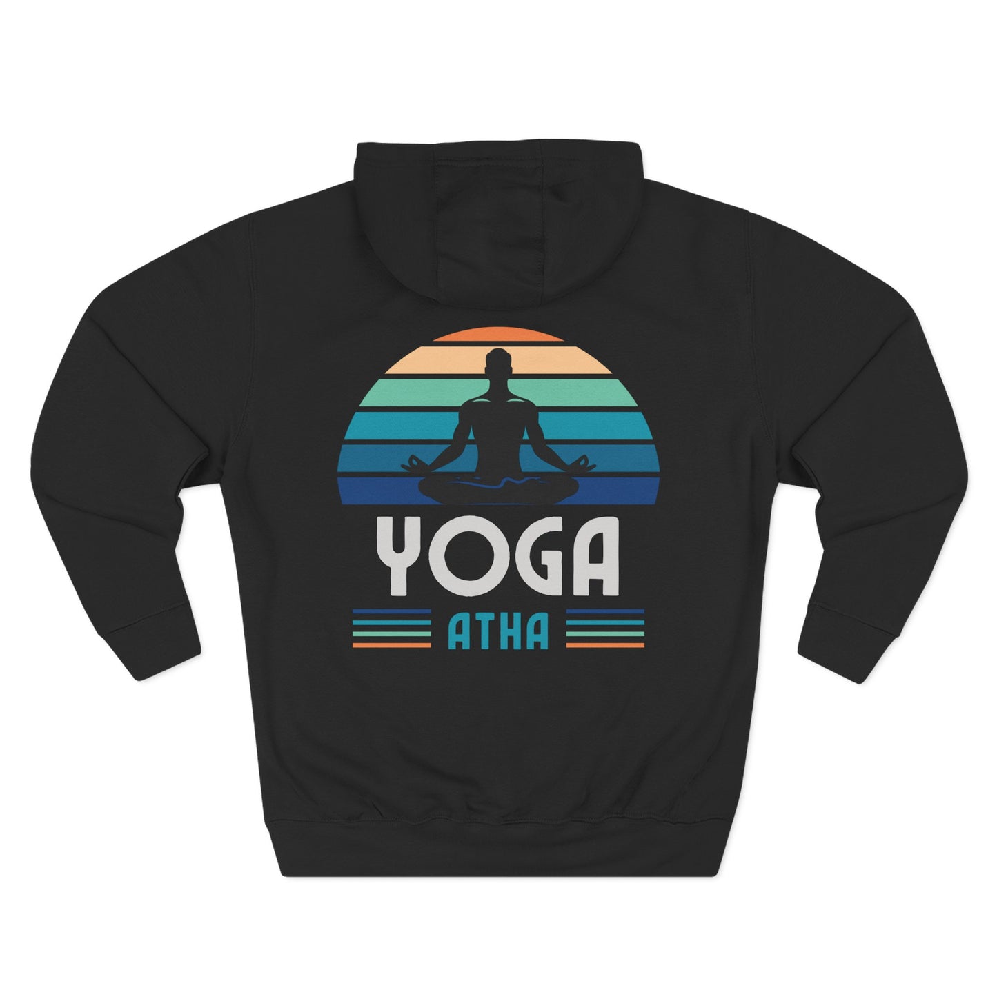 Yoga Atha Sweatshirt Fleece Hoodie, Men