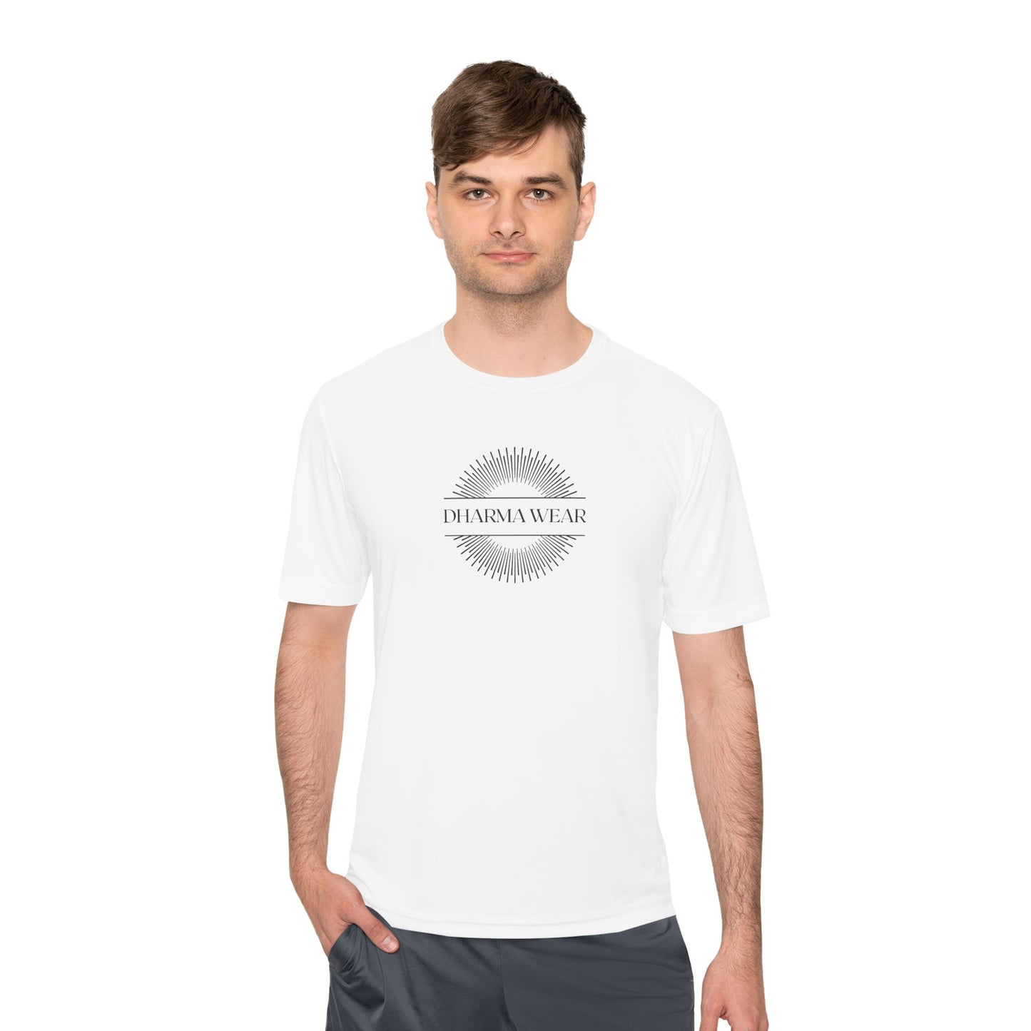 Logo Athletic Tee White, Men