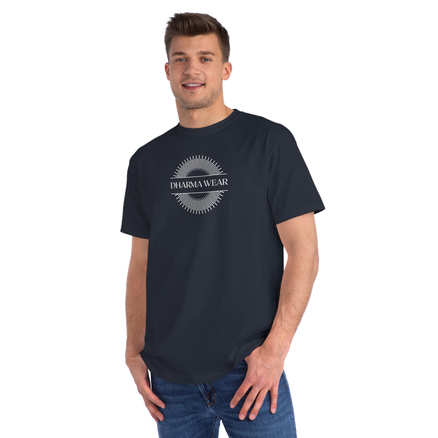 Logo Organic Cotton Unisex T-Shirt Black, Men