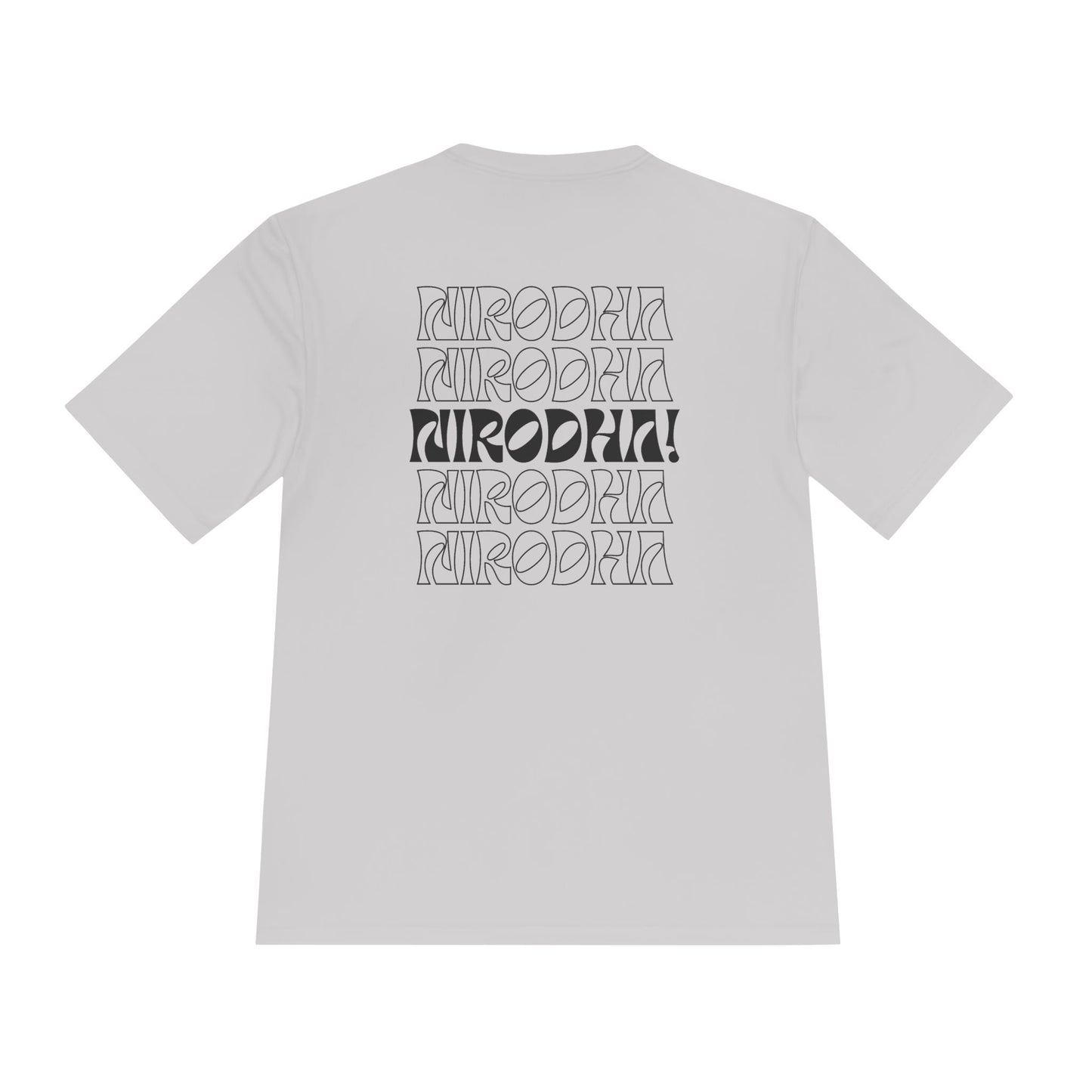Nirodha Unisex Moisture Wicking Tee, Men