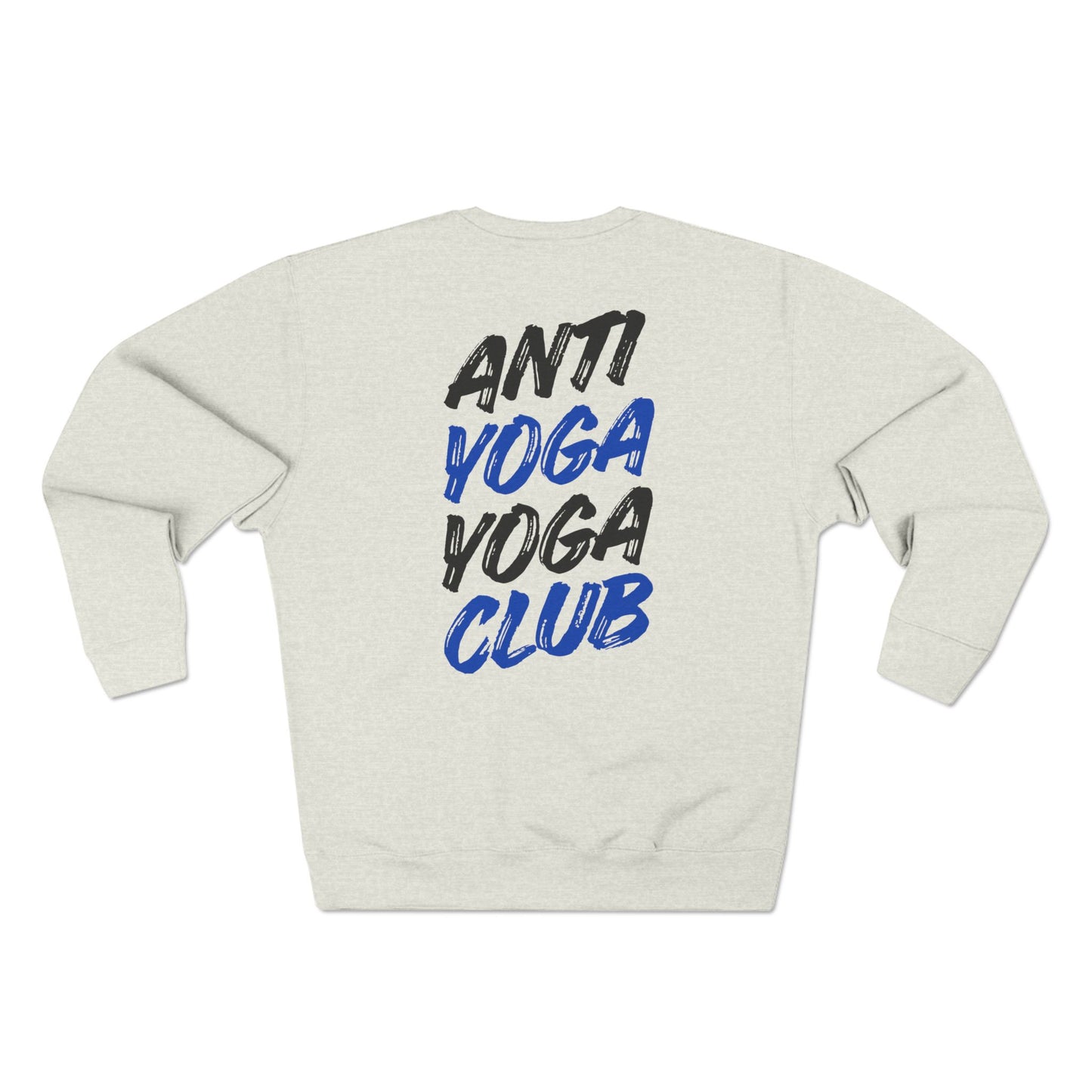 Anti Yoga Yoga Club Crewneck Sweatshirt Navy, Women