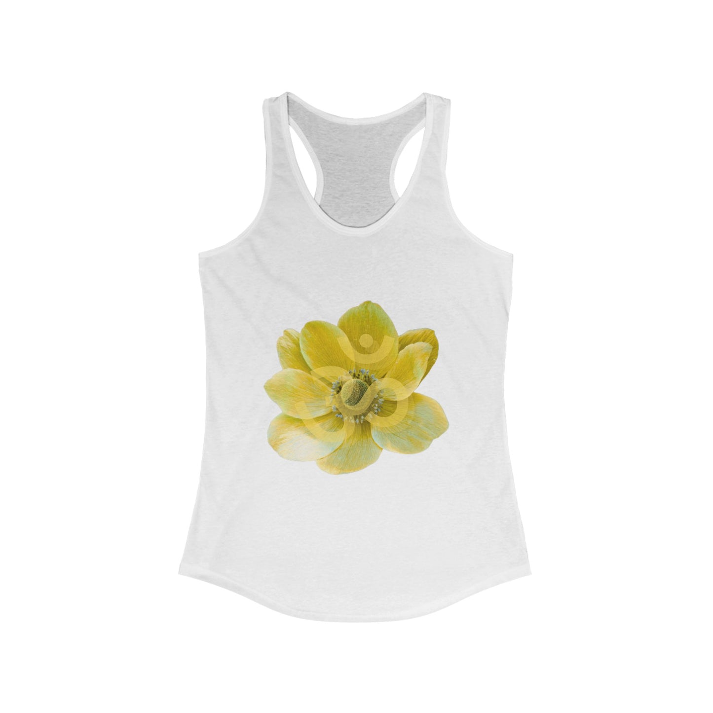 OM Yellow Racerback Tank, Women