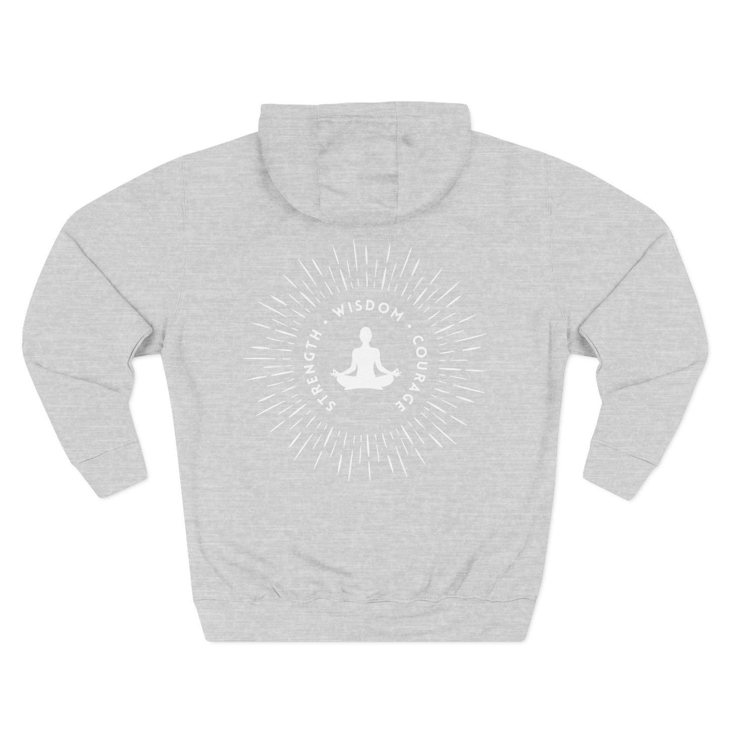 Strength, Wisdom & Courage Sweatshirt Fleece Hoodie, Women