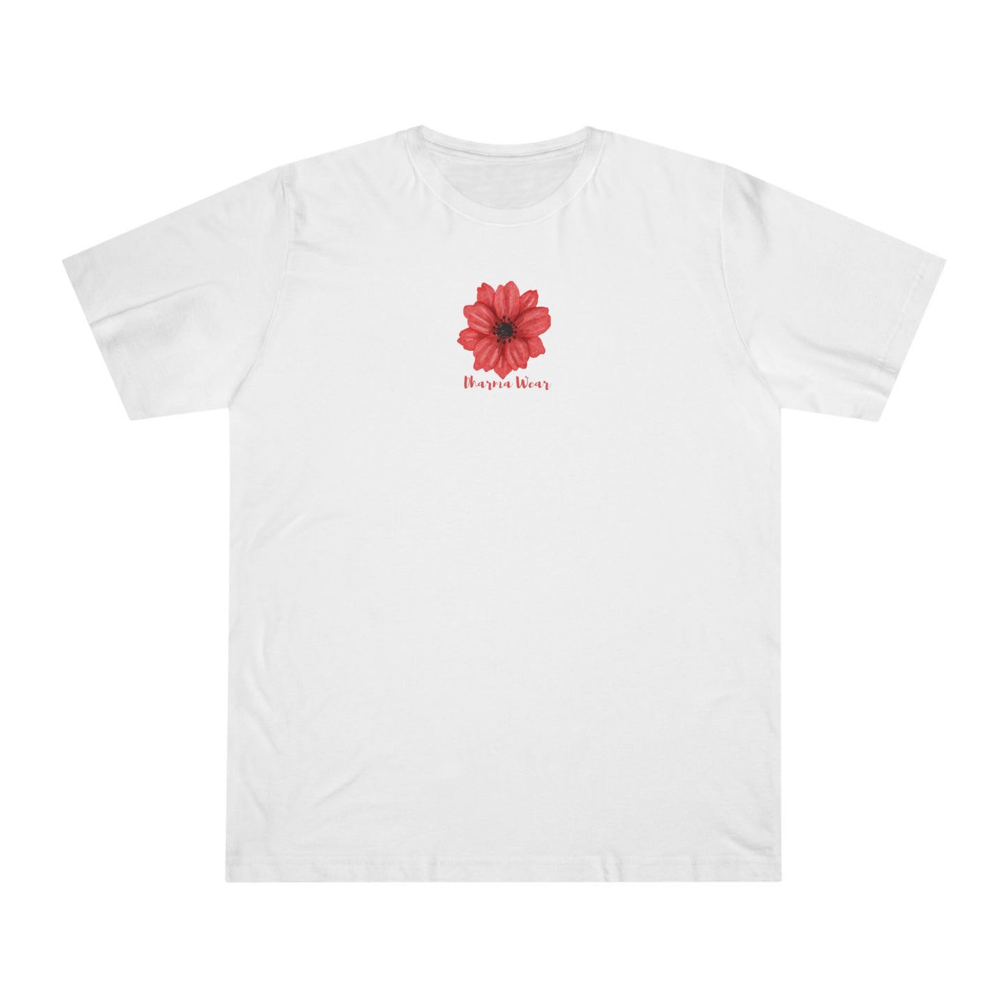 Buttercup Pink Flower Print T-shirt White, Women