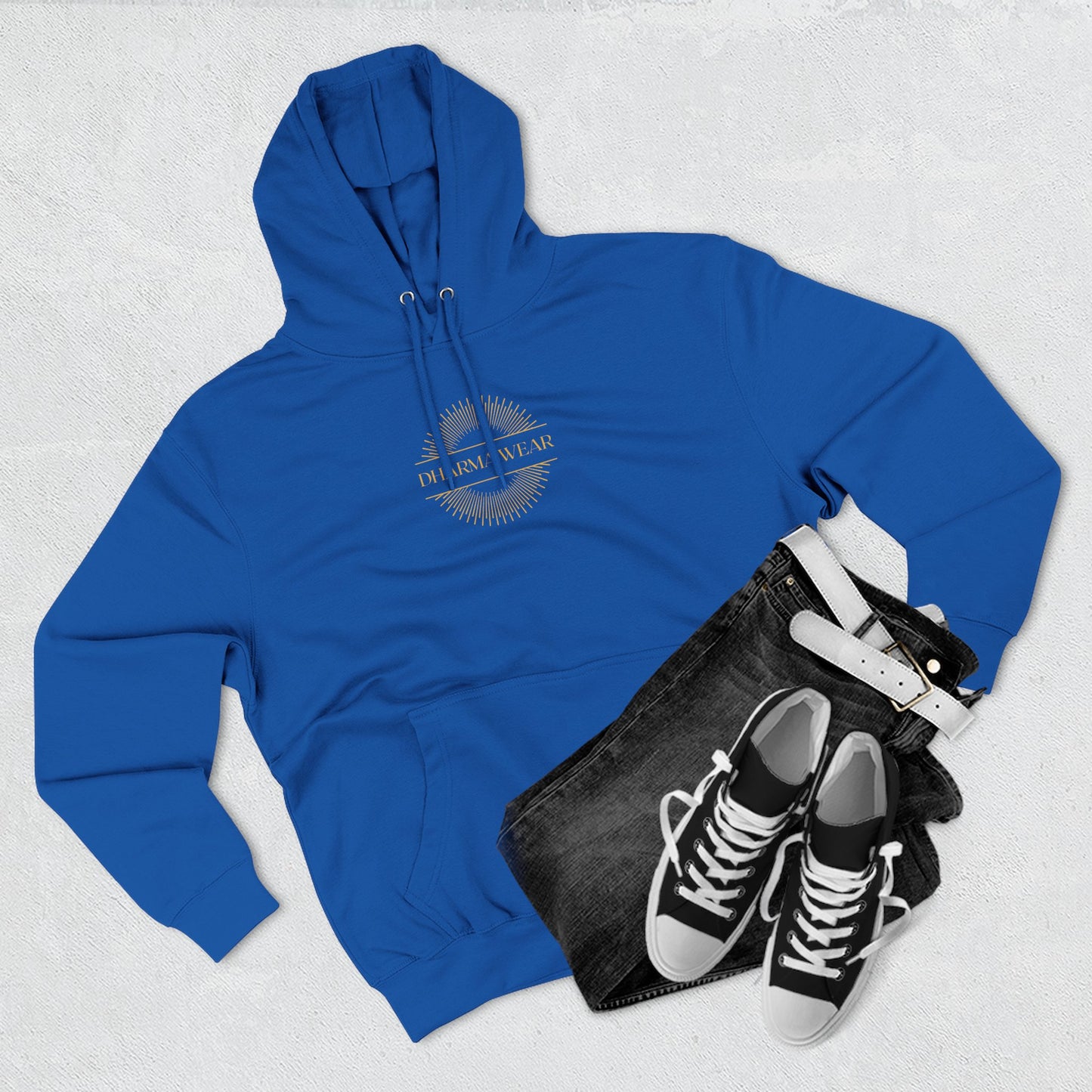 Strength, Wisdom & Courage Sweatshirt Fleece Hoodie White, Women