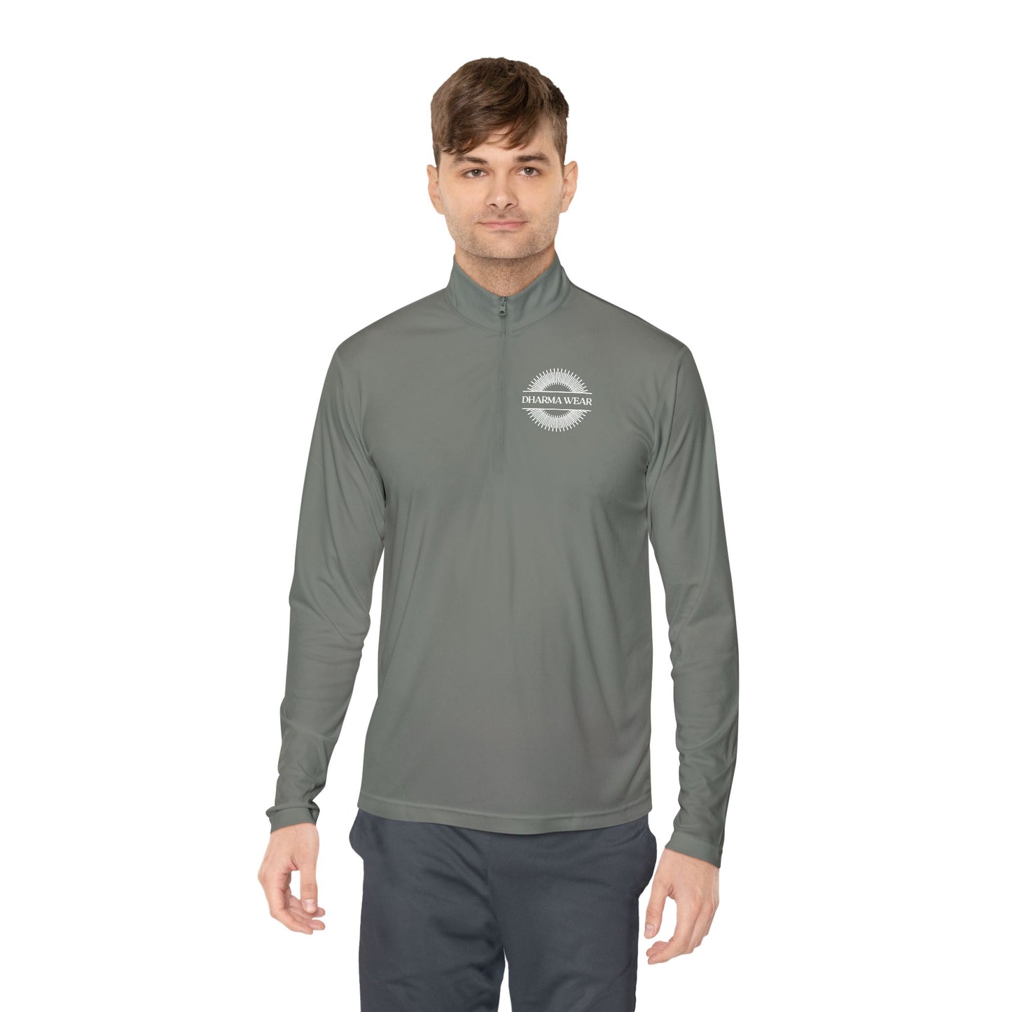 Ganesha Quarter-Zip Pullover True Red, Men