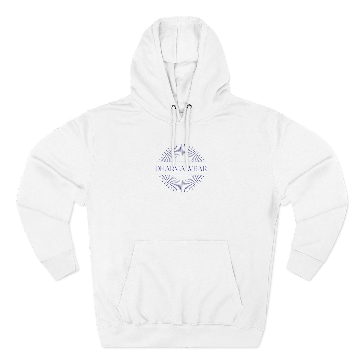 Strength, Wisdom & Courage Sweatshirt Fleece Hoodie White, Women