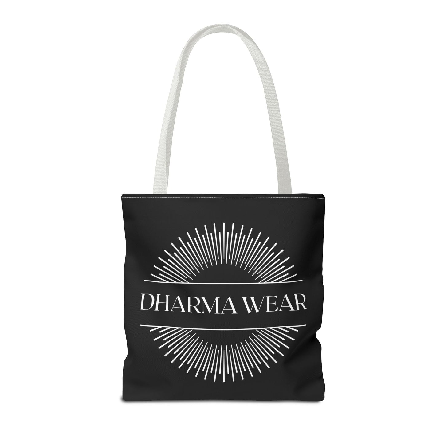 Karma Cause and Effect Tote Bag, Black