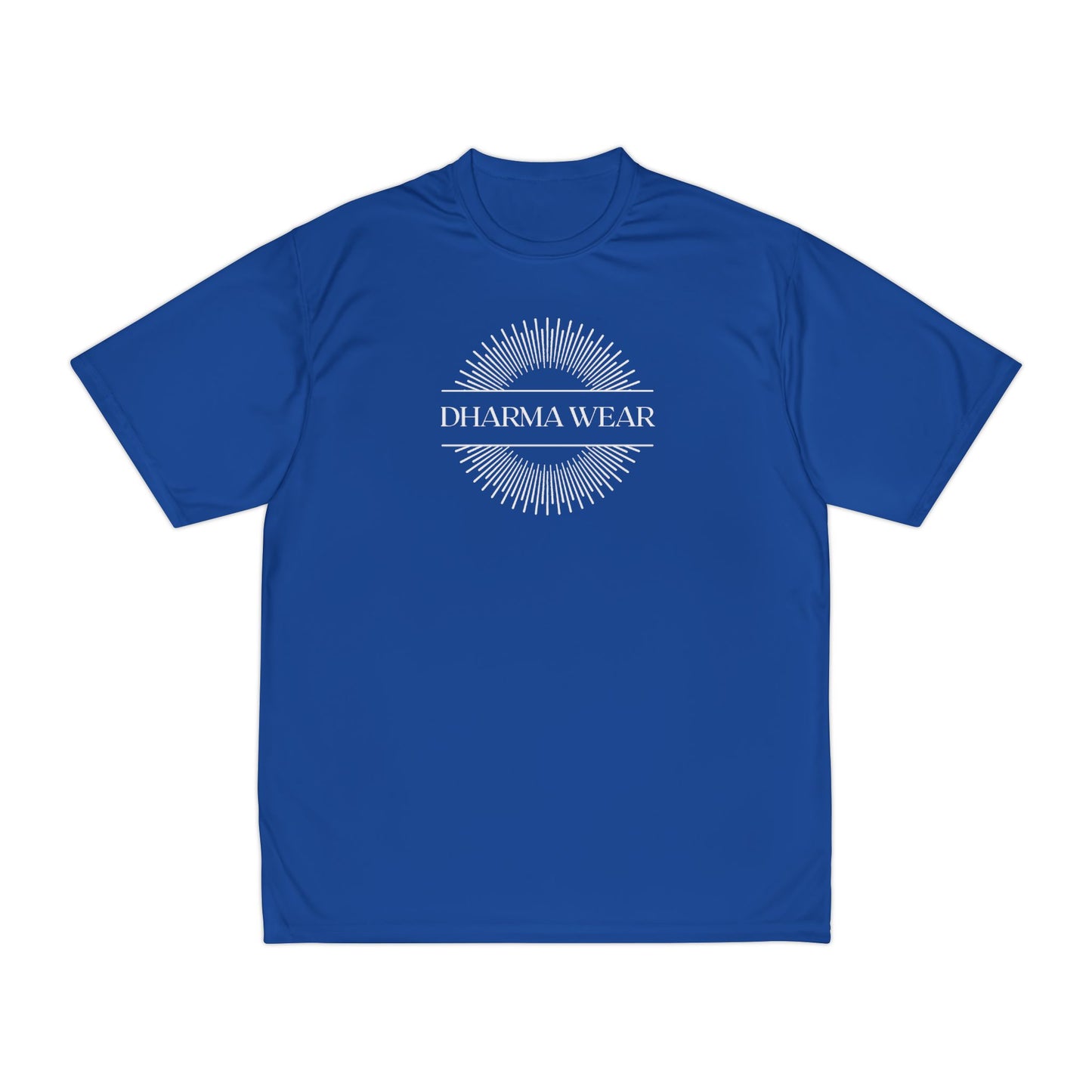 Strength, Wisdom, & Courage Performance T-Shirt Royal Blue, Men