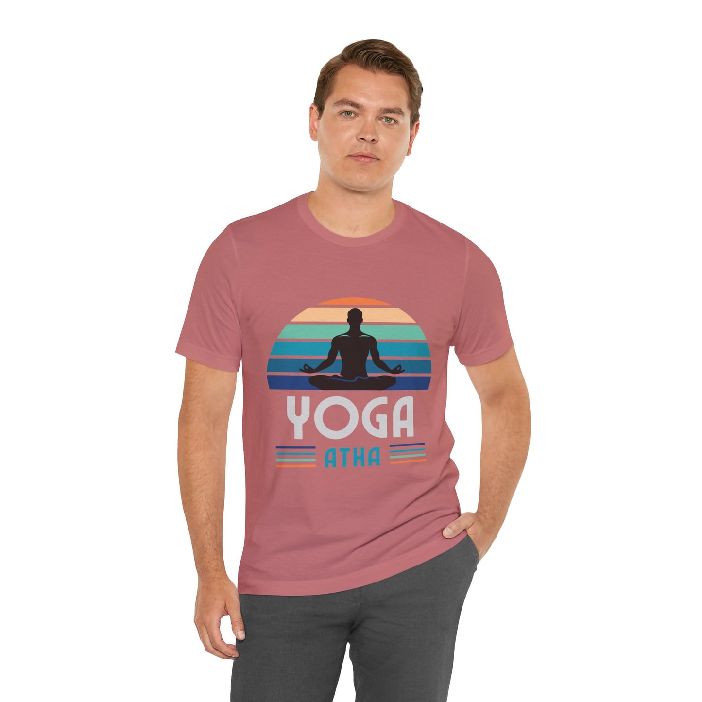 Yoga Atha Cotton T-Shirt Black, Men