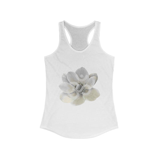 OM Gray Racerback Tank, Women