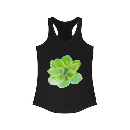 OM Green Racerback Tank, Women