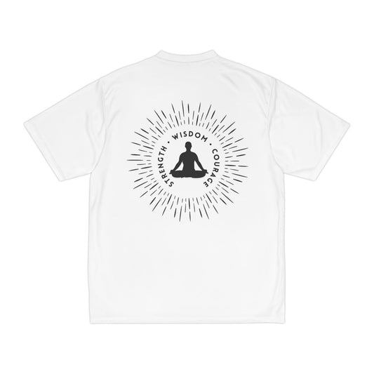 Strength, Wisdom, & Courage Performance T-Shirt, Men