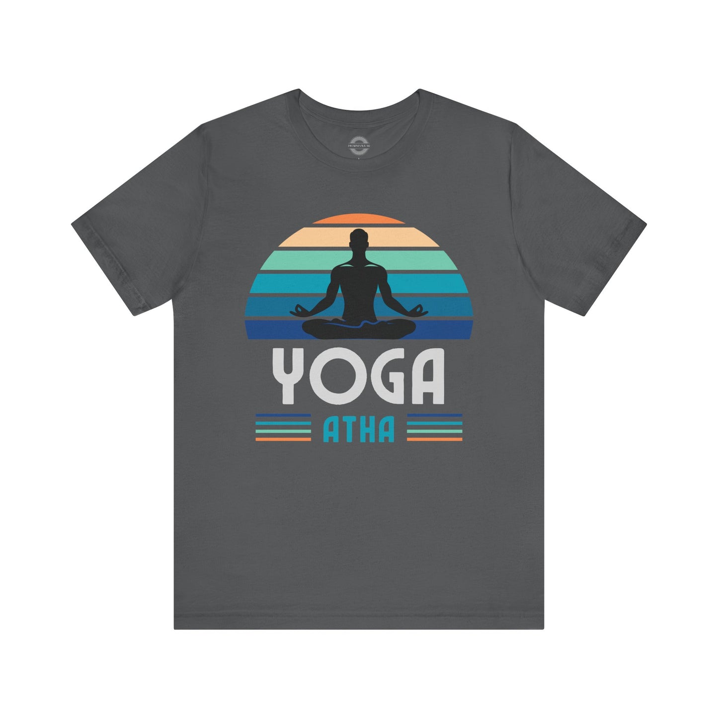 Yoga Atha Cotton T-Shirt Dark Grey, Men