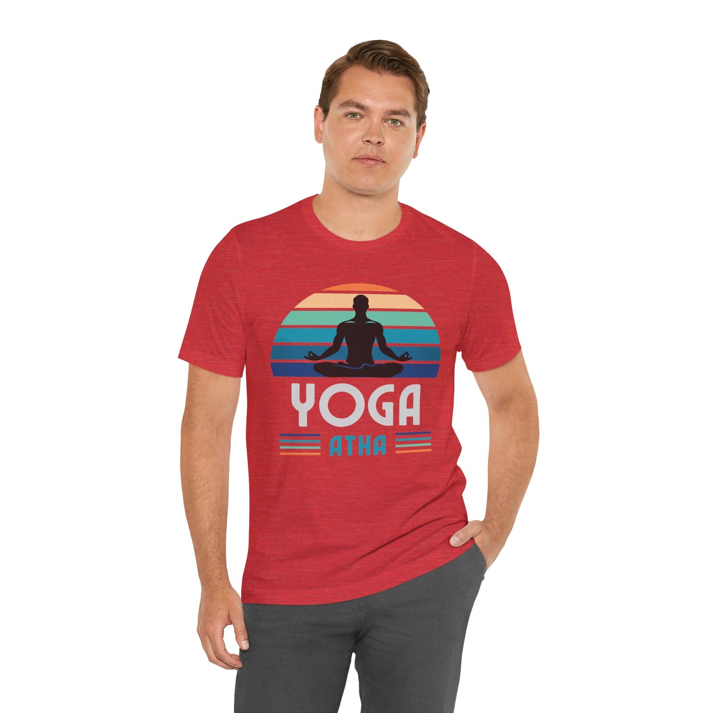 Yoga Atha Cotton T-Shirt Dark Grey, Men